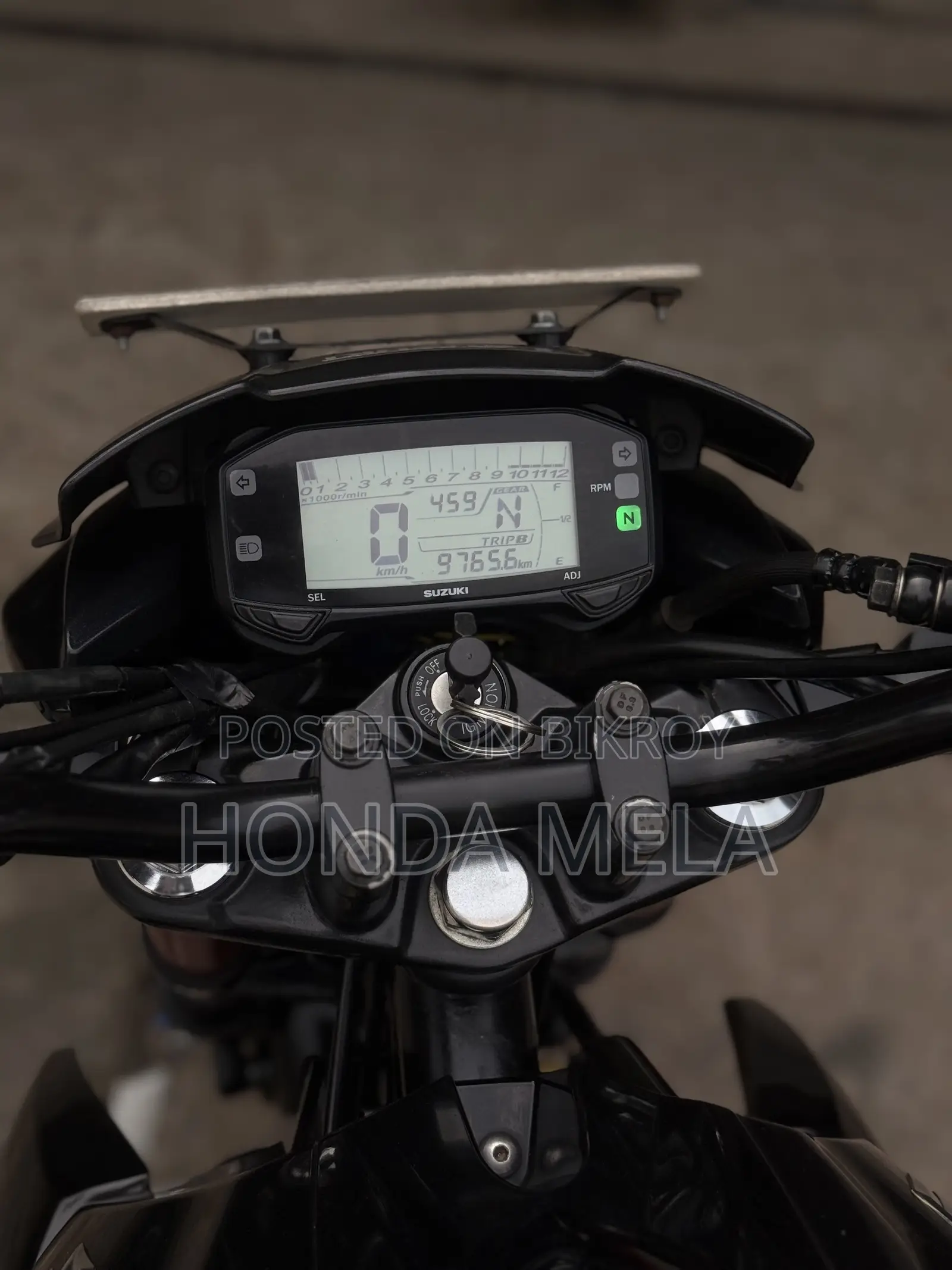 Suzuki Gixxer 2024 Black