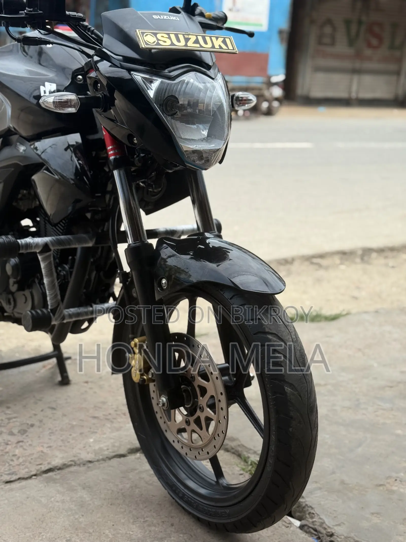 Suzuki Gixxer 2024 Black