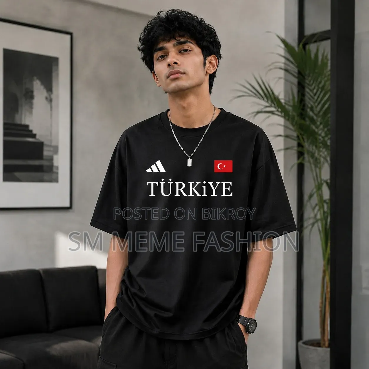 Premium Cotton Drop Shoulder Tshirt