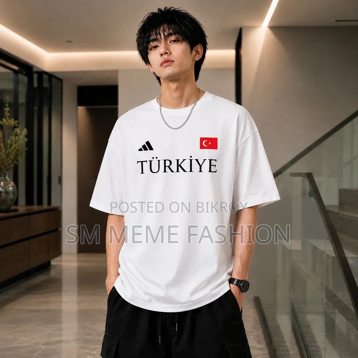 Premium Cotton Drop Shoulder Tshirt