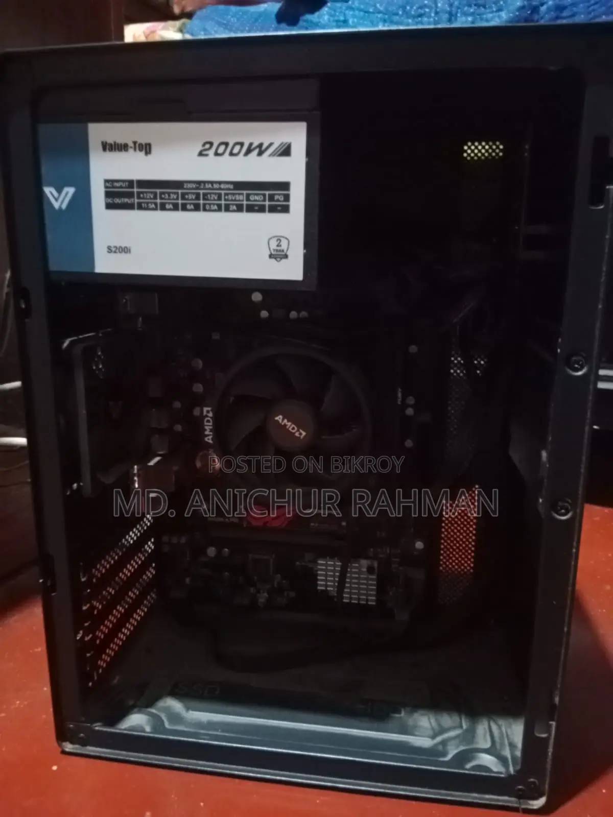 Desktop Computer 8GB AMD Ryzen 5 SSD 512GB