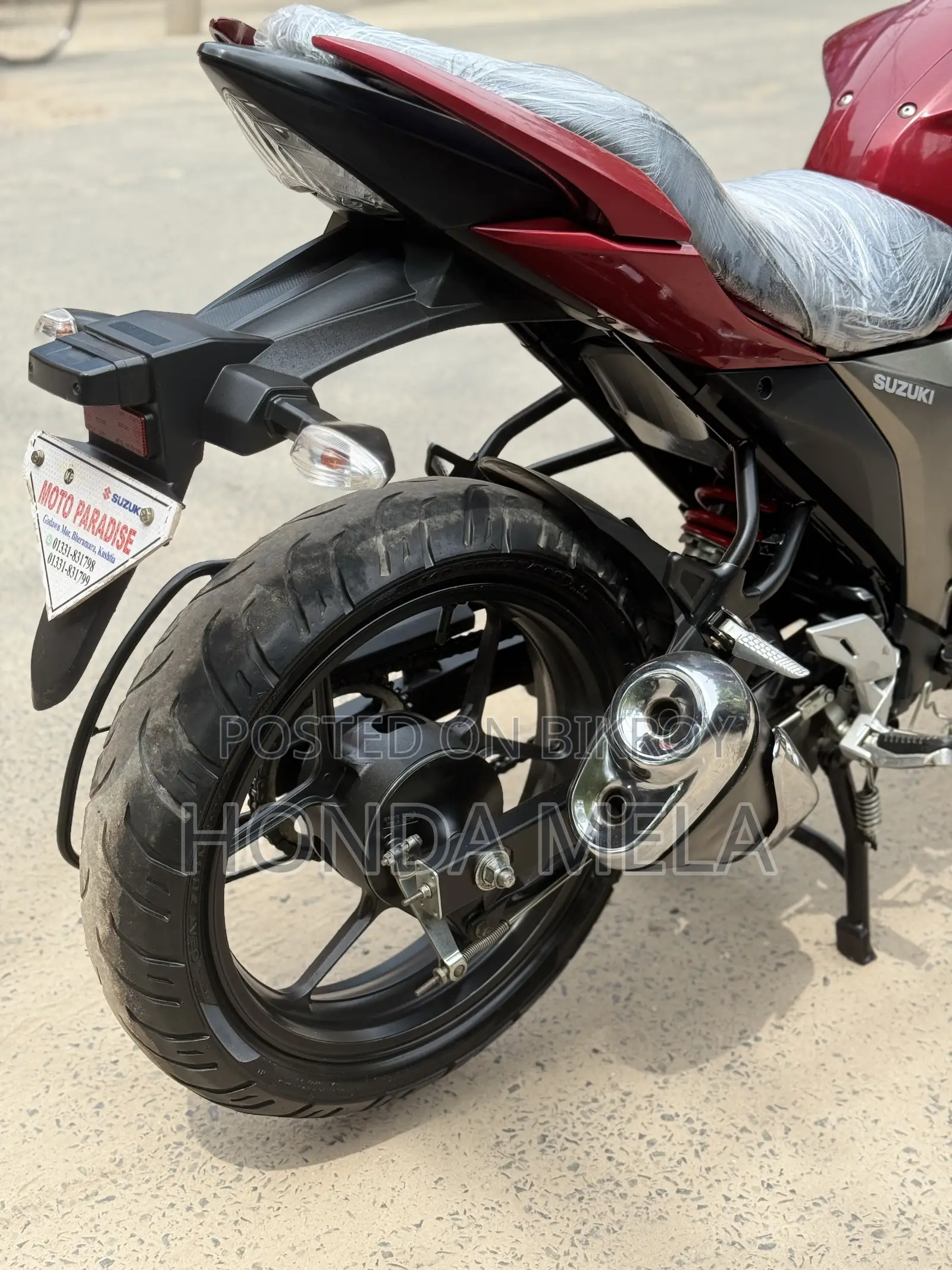 Suzuki Gixxer 2025 Red