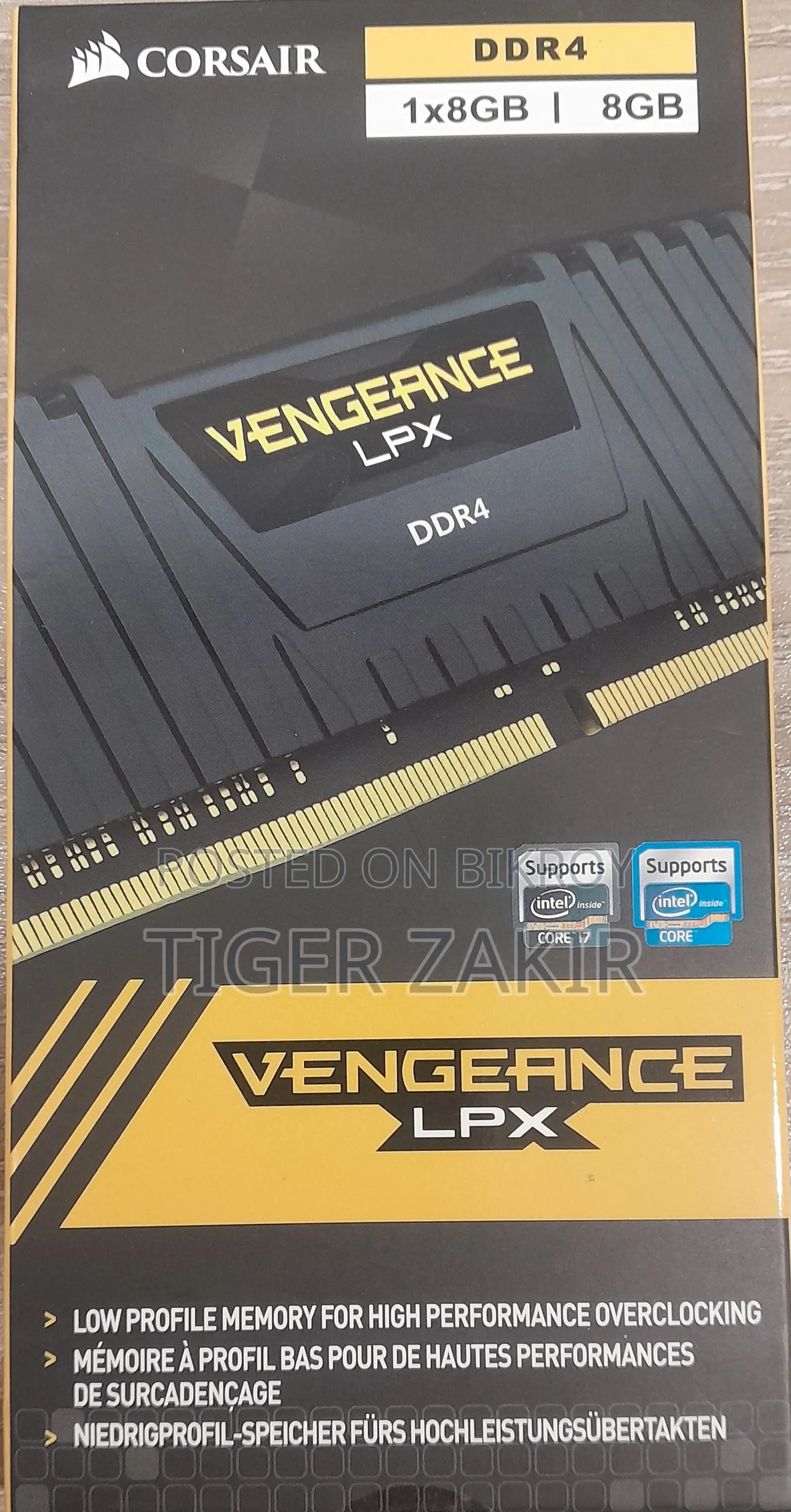 Brand New Corsair Vengeance LPX 8GB 3200MHz DDR4 Desktop RAM