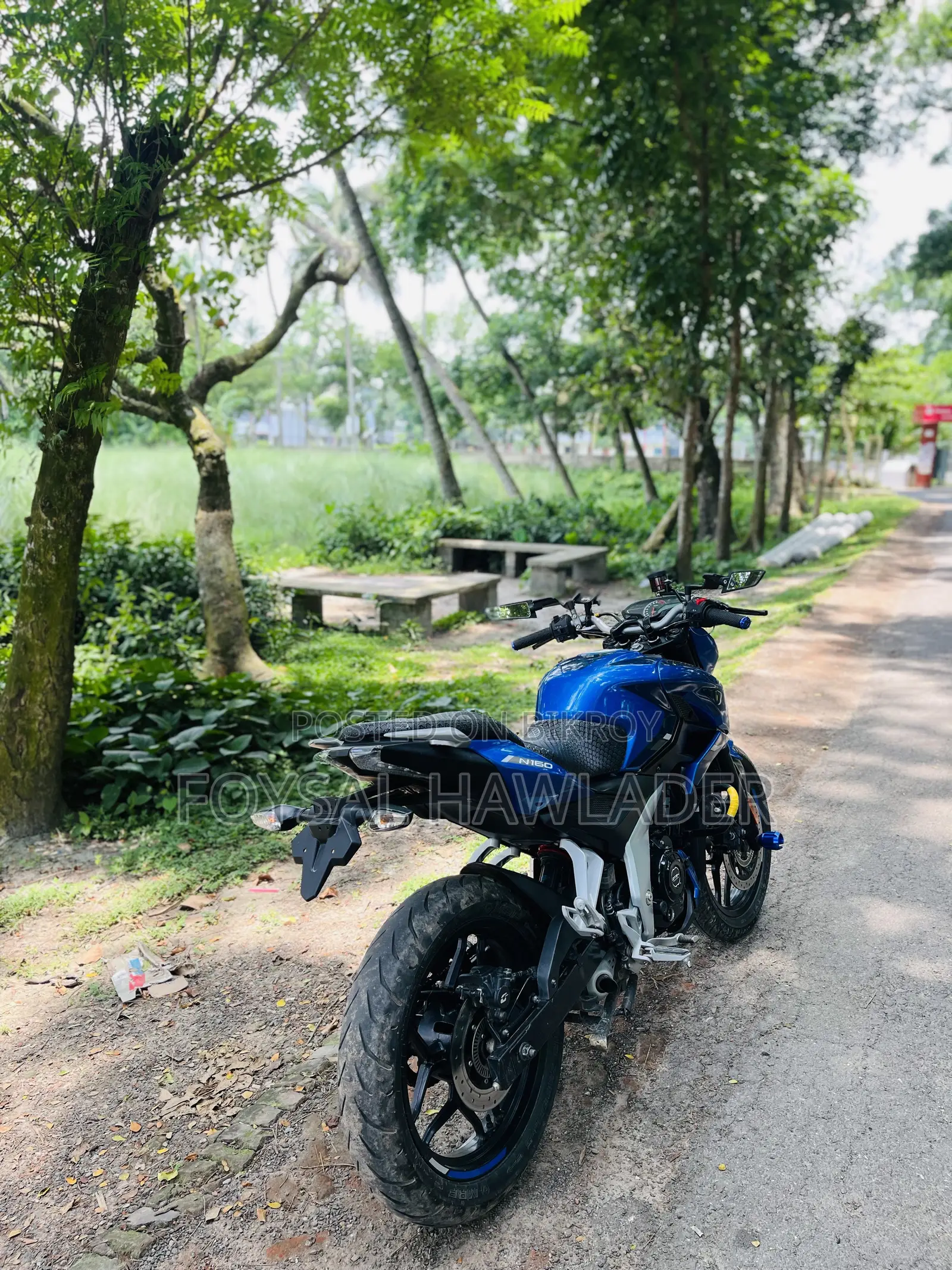 Bajaj Pulsar N160 2024 Blue