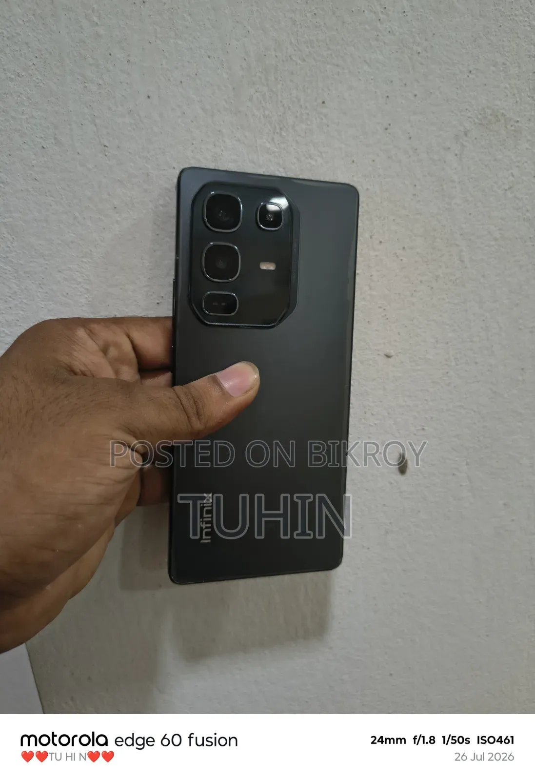 Infinix Note 50 Pro 256 GB Black