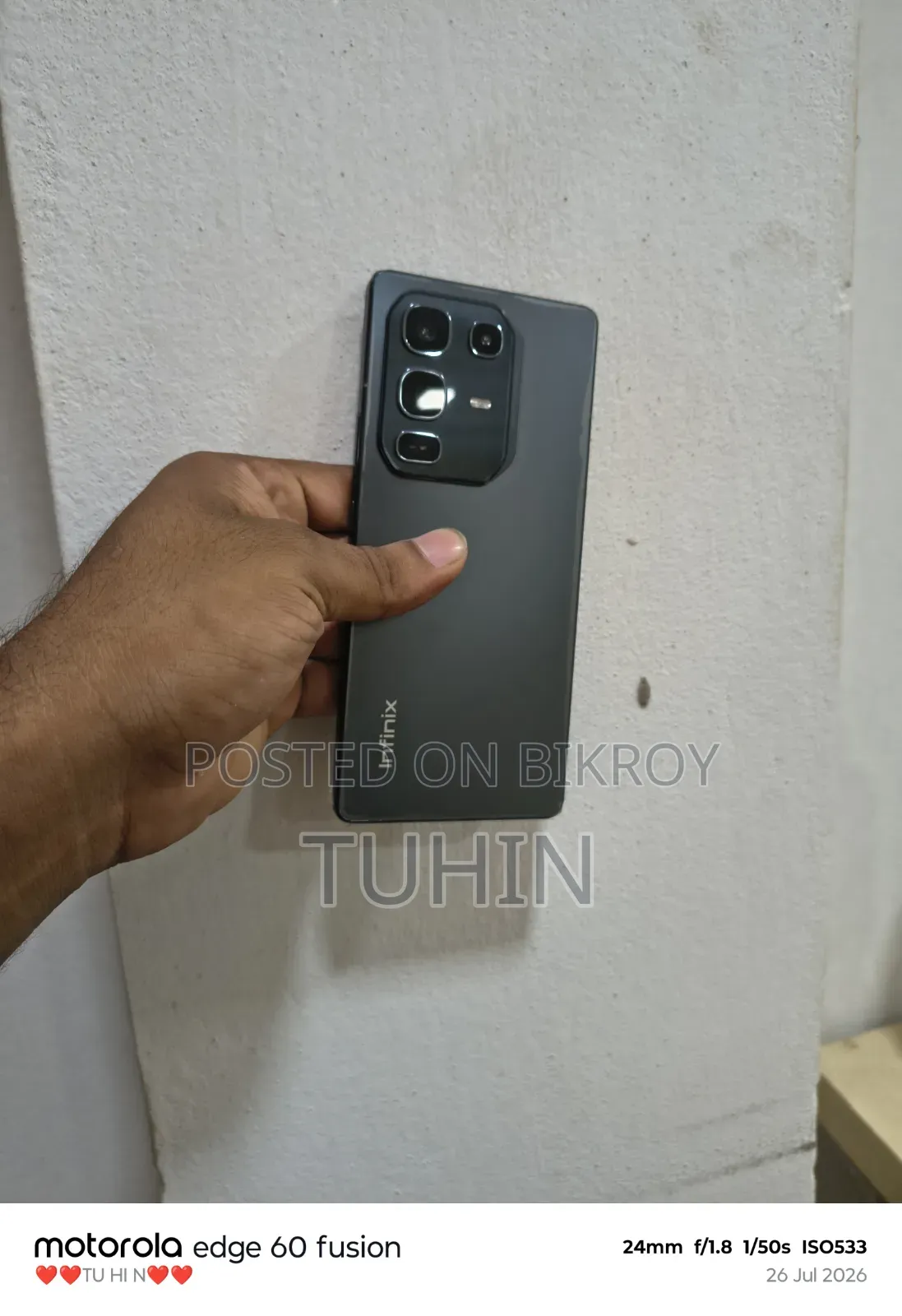 Infinix Note 50 Pro 256 GB Black