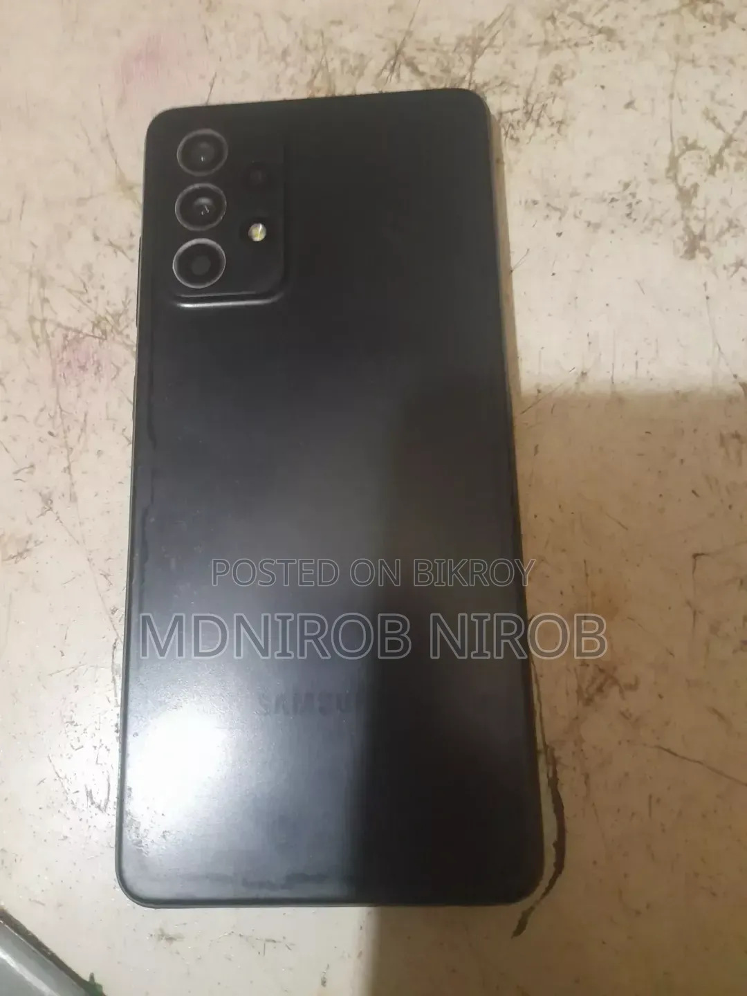 স্যামসাং গ্যালাক্সি এ৫২এস ৫জি ১২৮ জিবি ব্ল্যাক