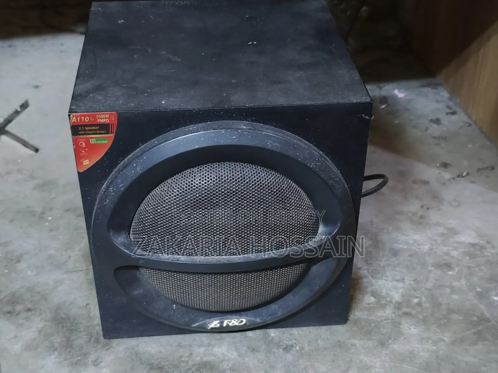 এফ অ্যান্ড ডি এ১১০ স্পিকার সাউন্ড বক্স সাবউফারসহ (ব্লুটুথ)