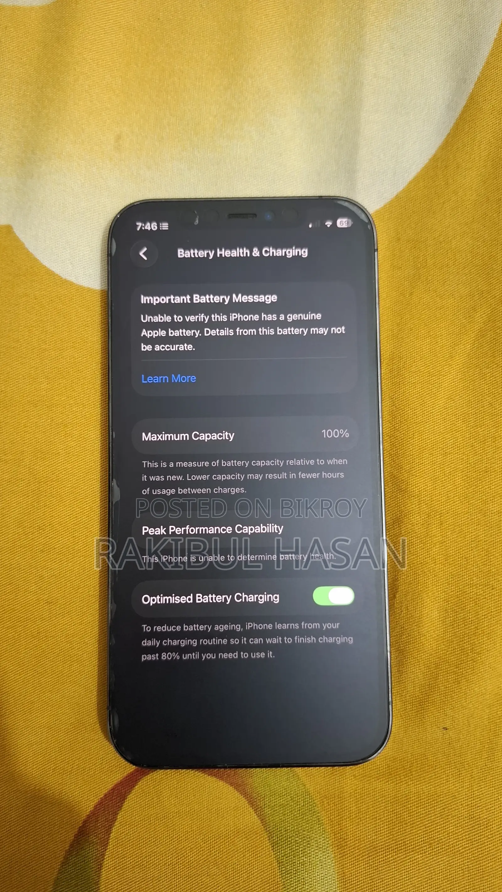Apple iPhone 12 Pro 128 GB Black
