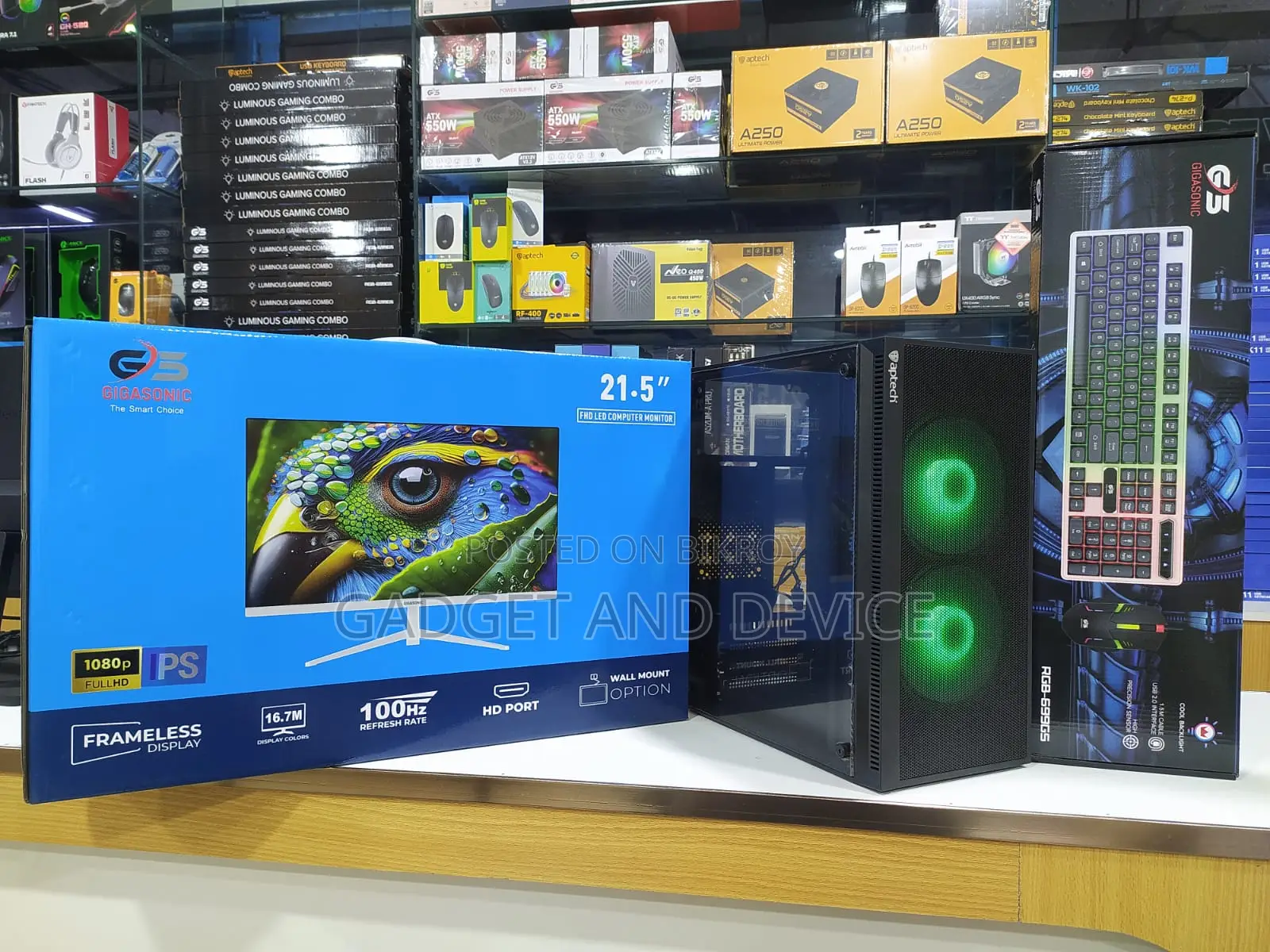 New Desktop Computer 8GB Intel Core i5 SSD 256GB