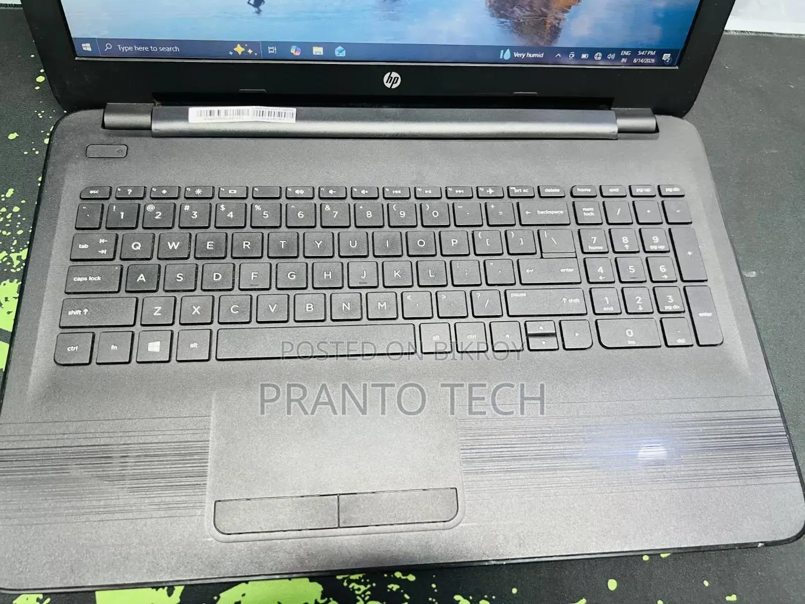 Laptop HP 15s 8GB AMD SSD 128GB