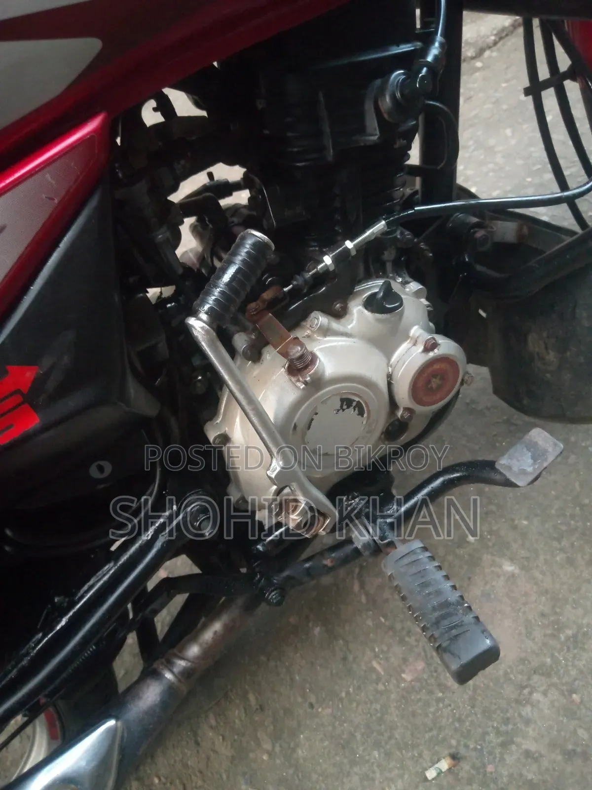 Bajaj Platina ES 2019 Red
