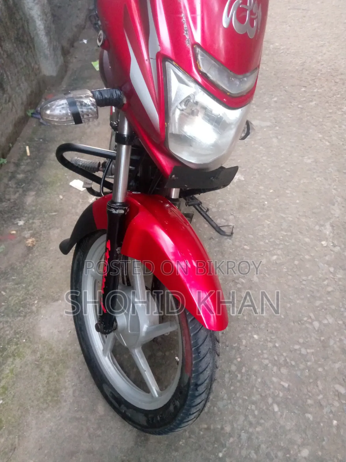 Bajaj Platina ES 2019 Red