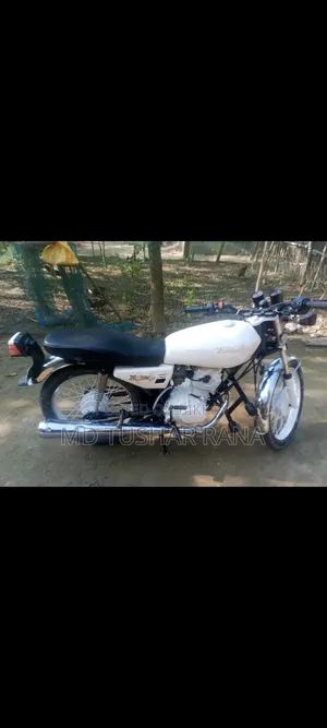 Motorcycle 2015 White