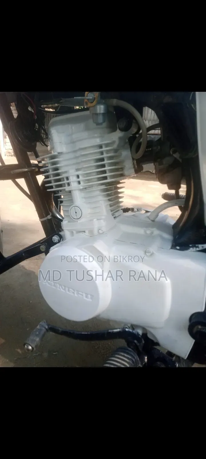 Motorcycle 2015 White
