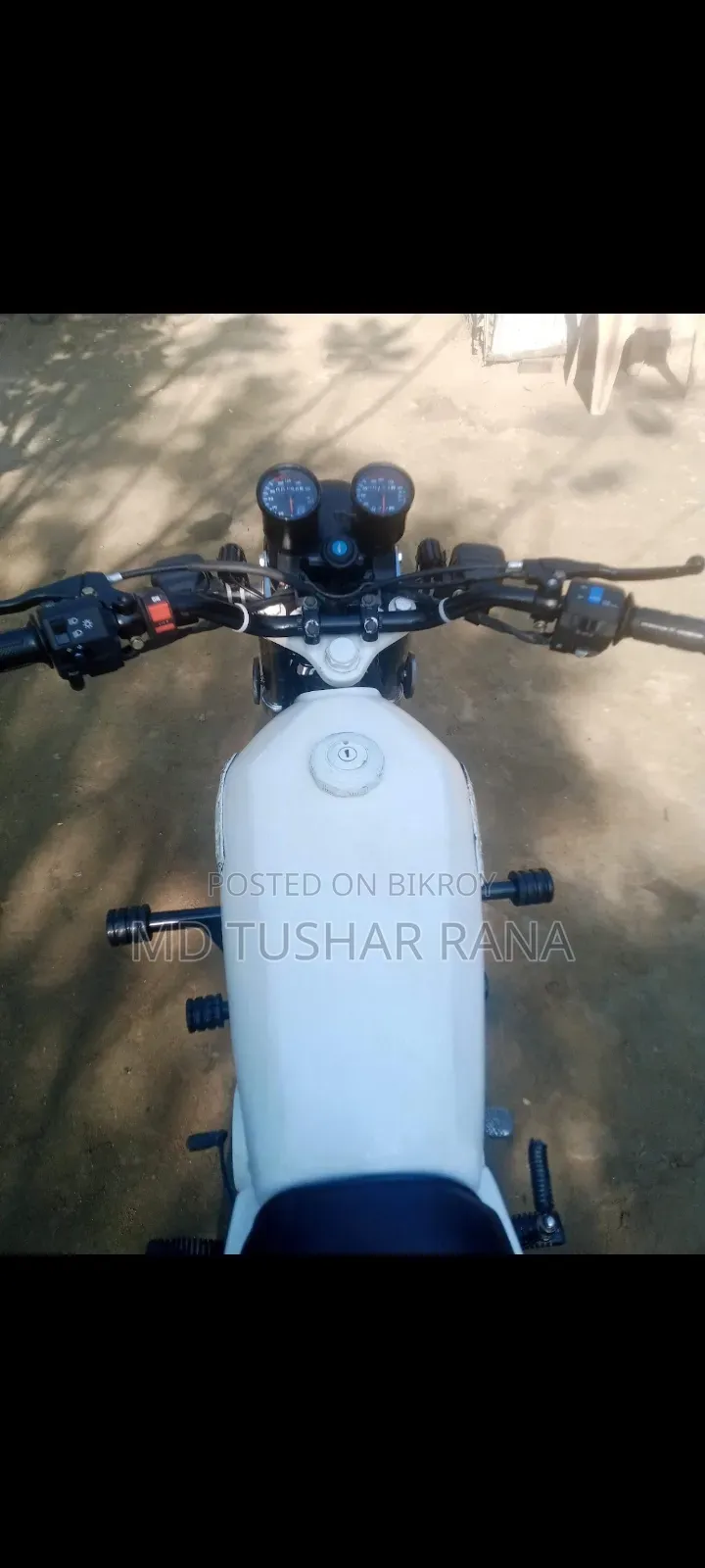 Motorcycle 2015 White