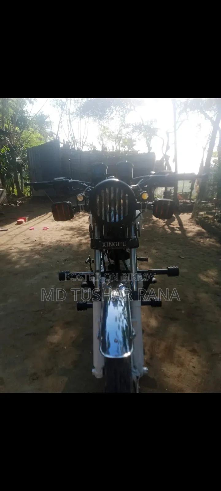 Motorcycle 2015 White