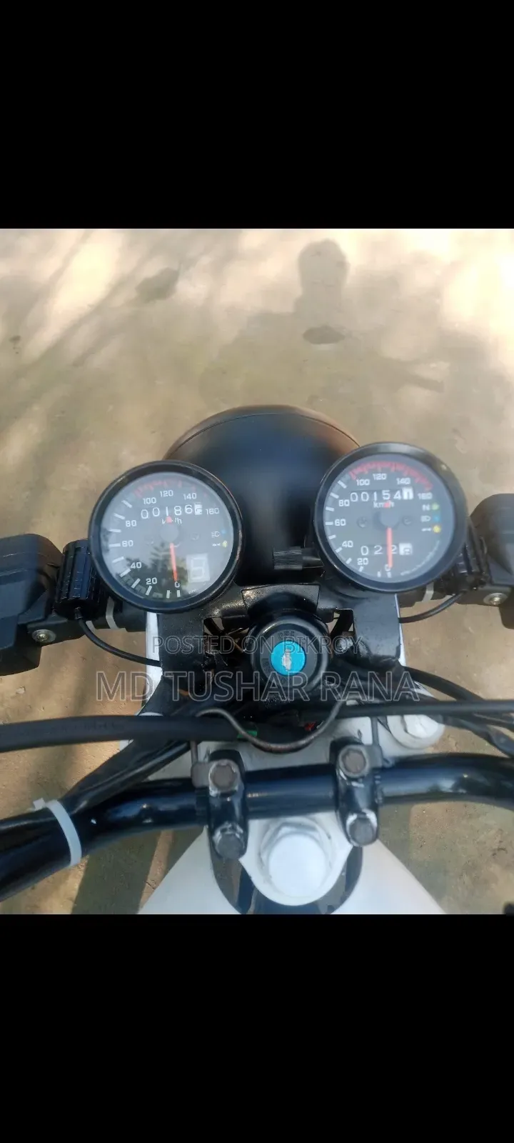 Motorcycle 2015 White