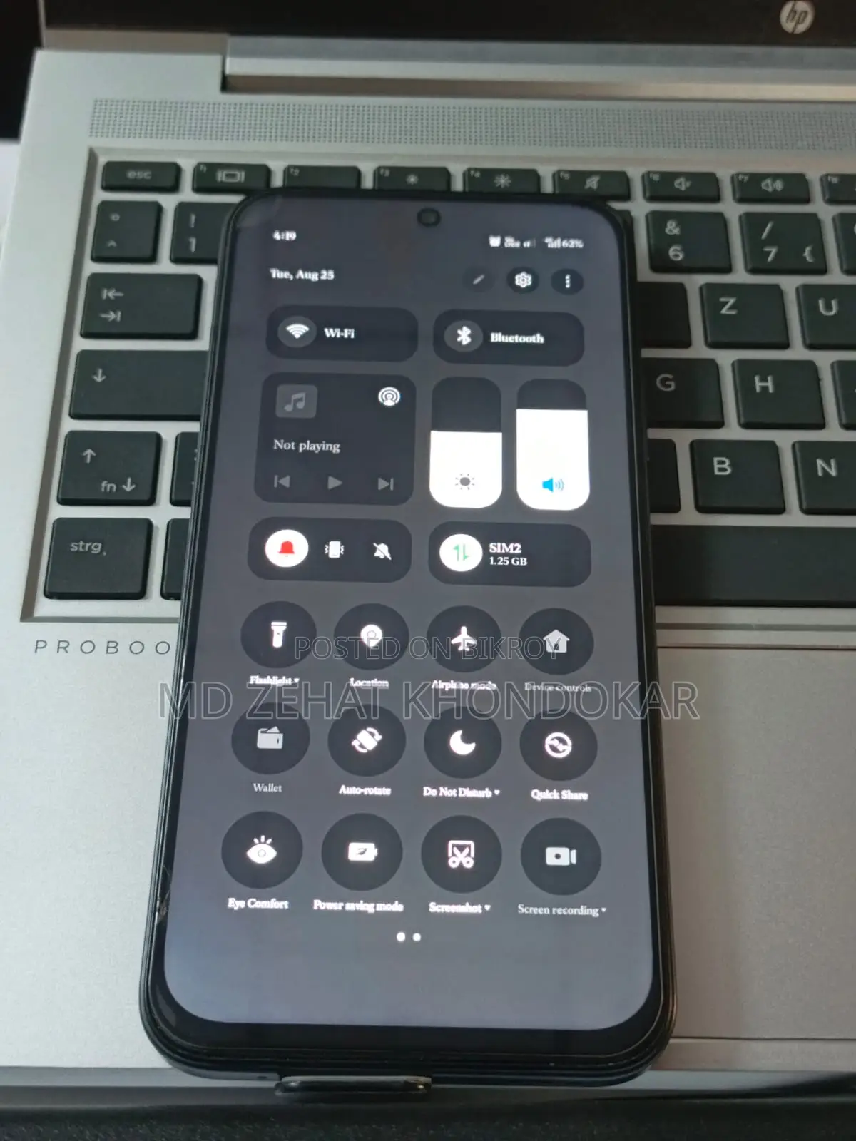 New Oppo A6 128 GB Blue