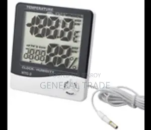 Hygrometer with Indoor Outdoor Sensor HTC-2
