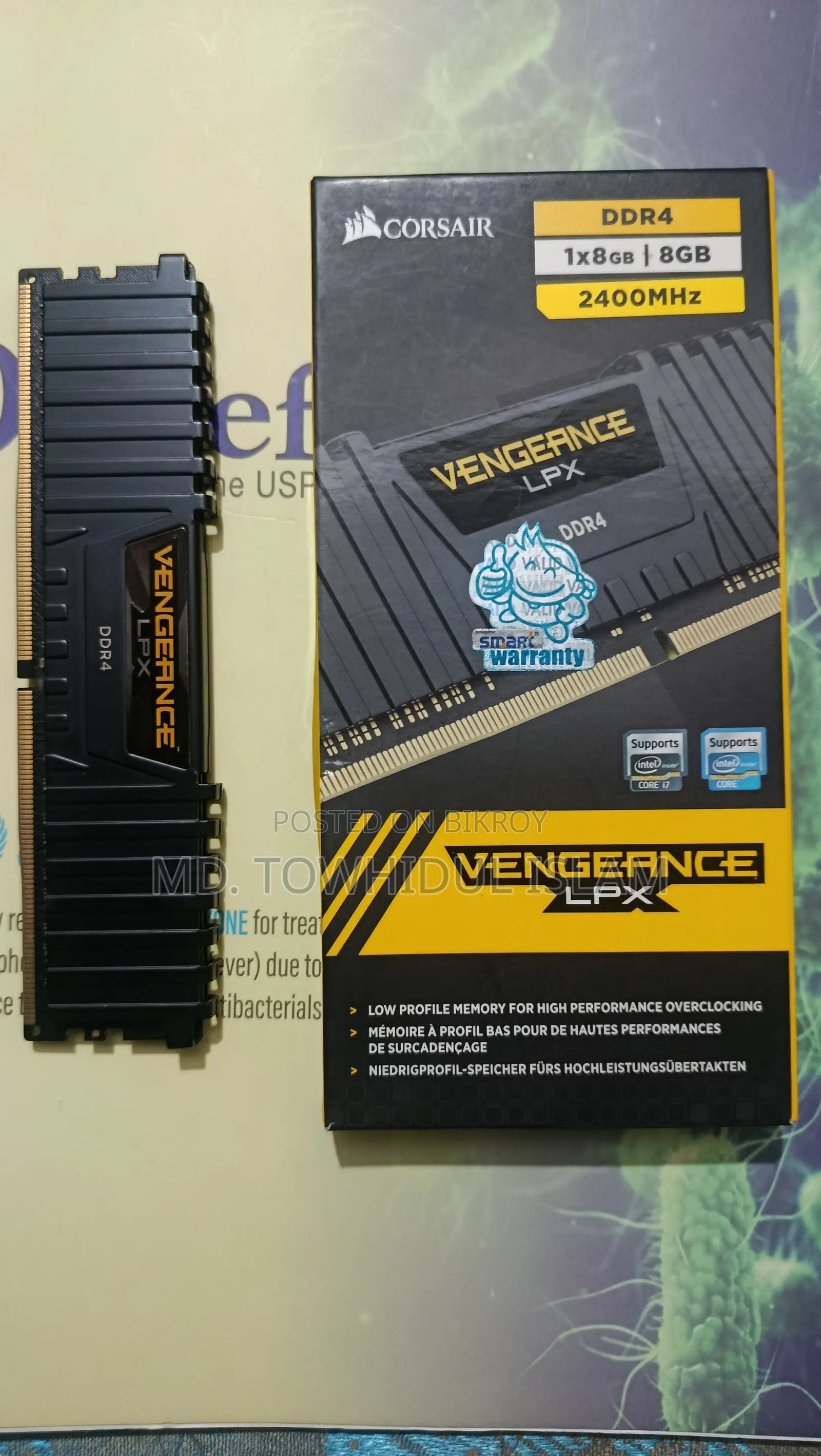 Corsair Vengeance LPX DDR4 8gb Ram