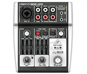 Behringer 5 Input Mixer 302USB Xenyx