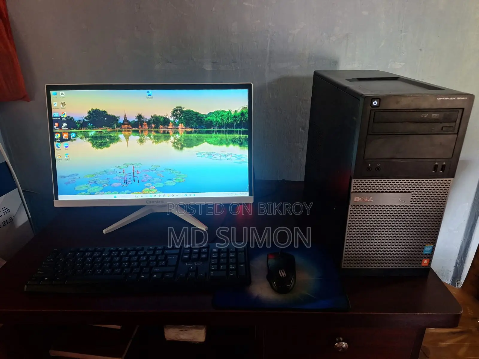 Desktop Computer Dell OptiPlex 3020 8GB Intel Core i5 SSD 128GB
