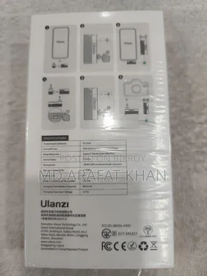 Ulanzi A100 Wireless Microphone Fully Fresh With Box.
