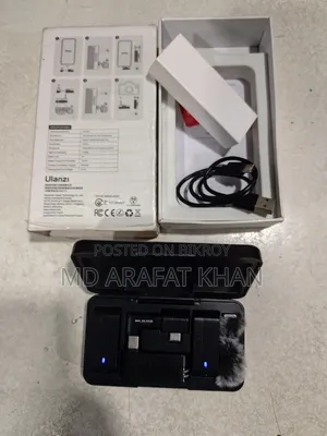 Ulanzi A100 Wireless Microphone Fully Fresh With Box.
