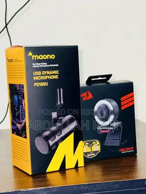 Maono PD100U + Redragon GW910 | 6–7 Months Official Warranty