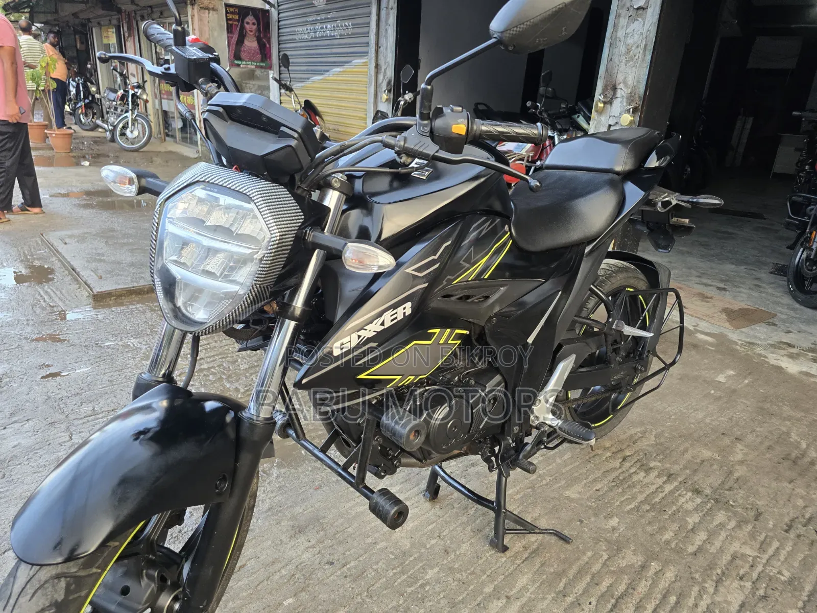 Suzuki Gixxer 2023 Black