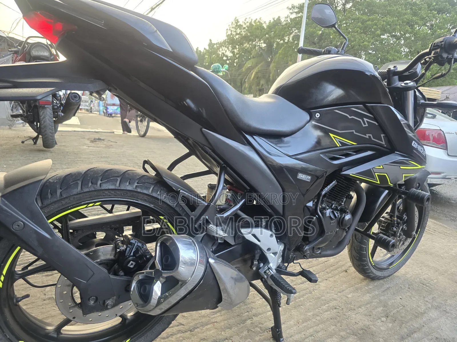 Suzuki Gixxer 2023 Black