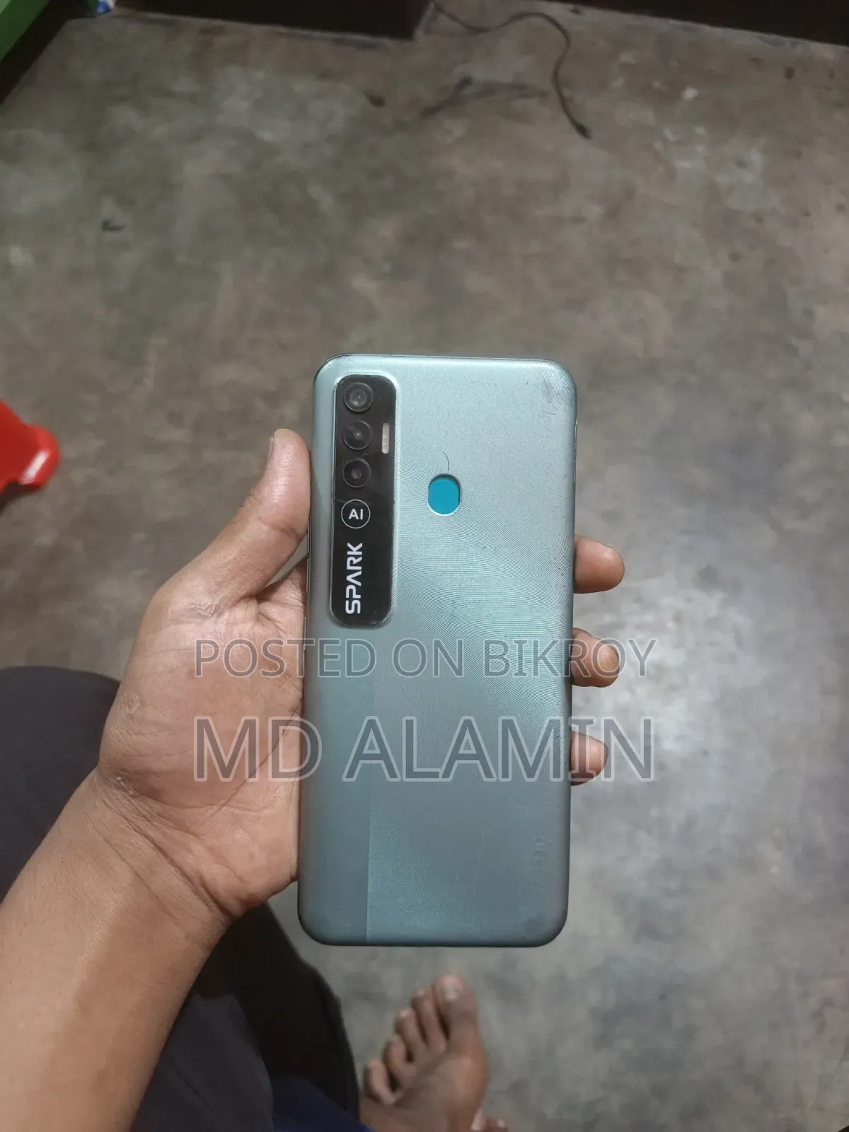 Tecno Spark 7 Pro 64 GB Gray