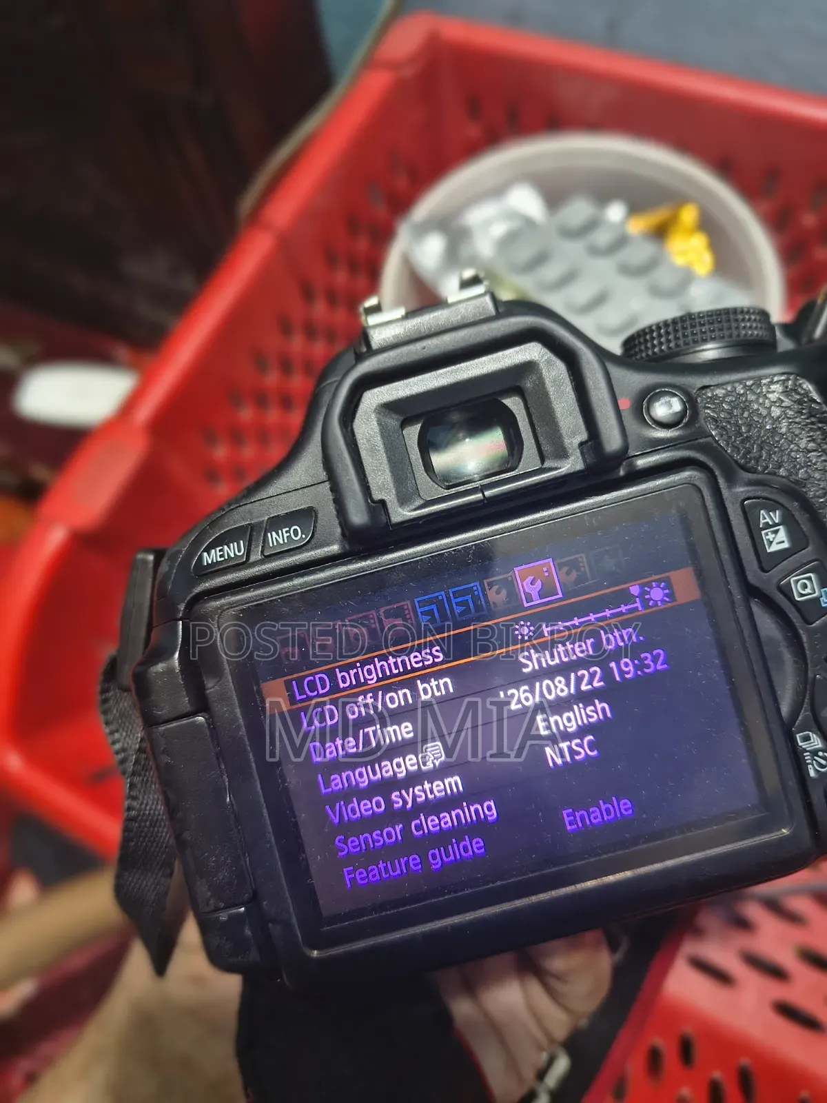 Canon 600D Camera With STM Lens 18/55