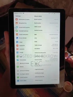 Huawei MediaPad T3 10 16 GB Silver