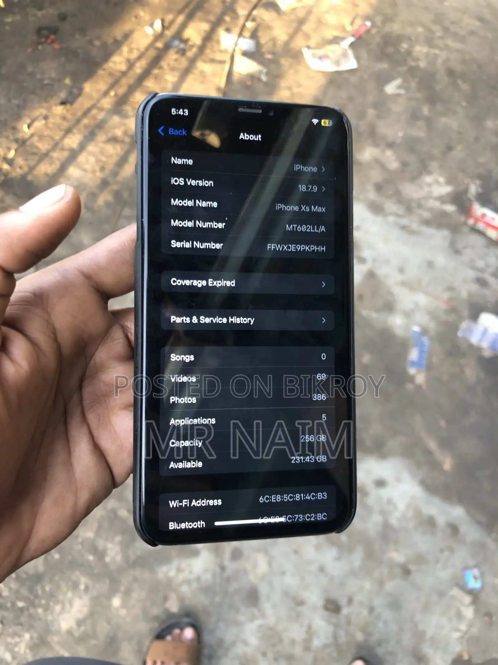Apple iPhone XS Max 256 GB Gold