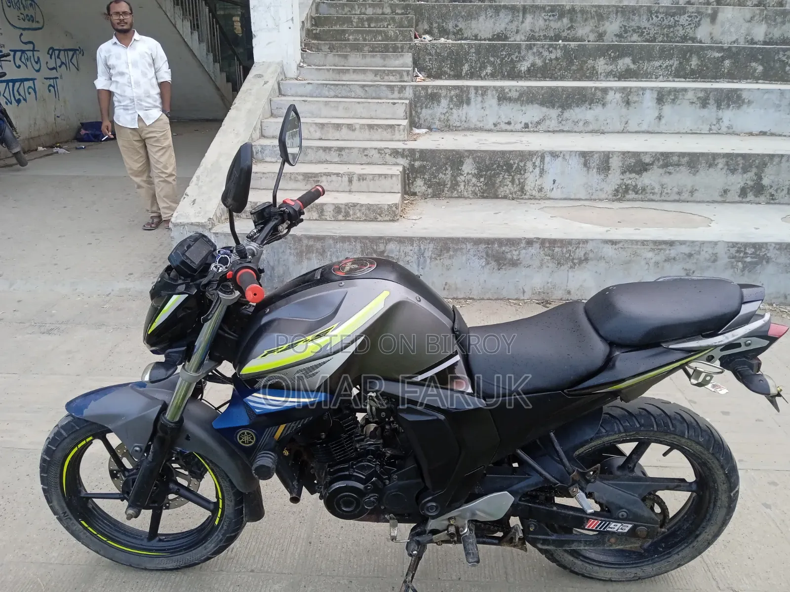 Yamaha FZS V2 2018 Gray