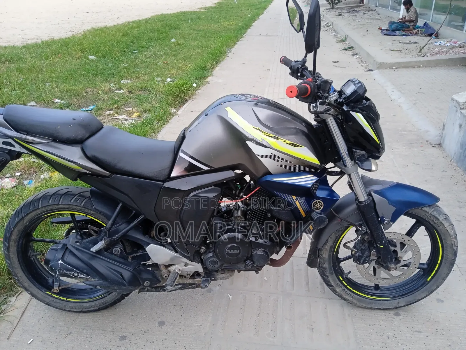 Yamaha FZS V2 2018 Gray