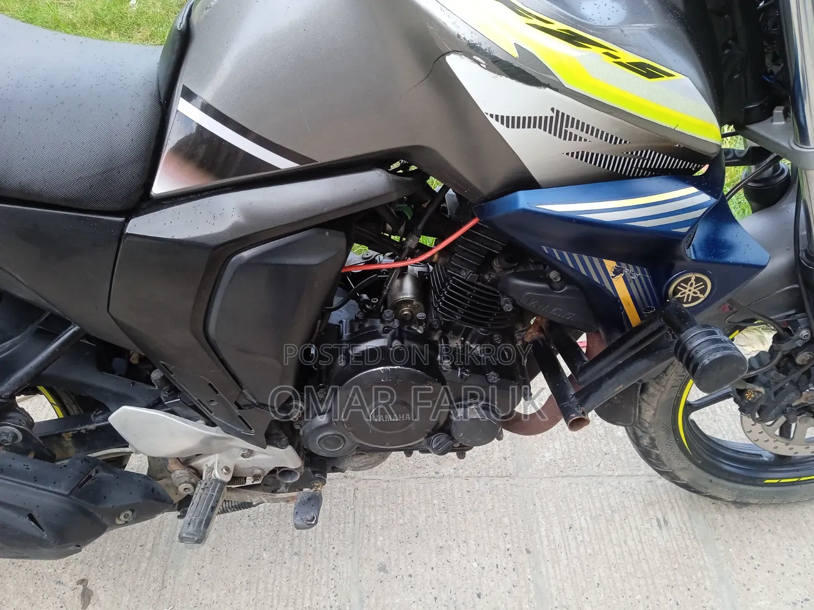 Yamaha FZS V2 2018 Gray