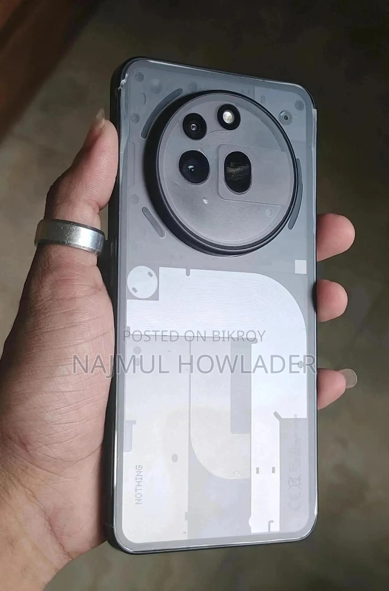 Nothing Phone 3a Pro 256 GB Gray