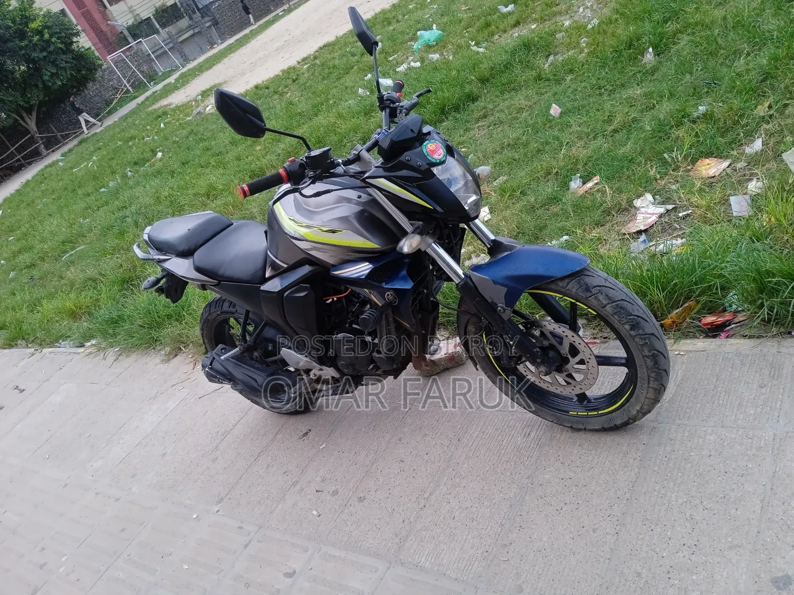 Yamaha FZS V2 2018 Gray