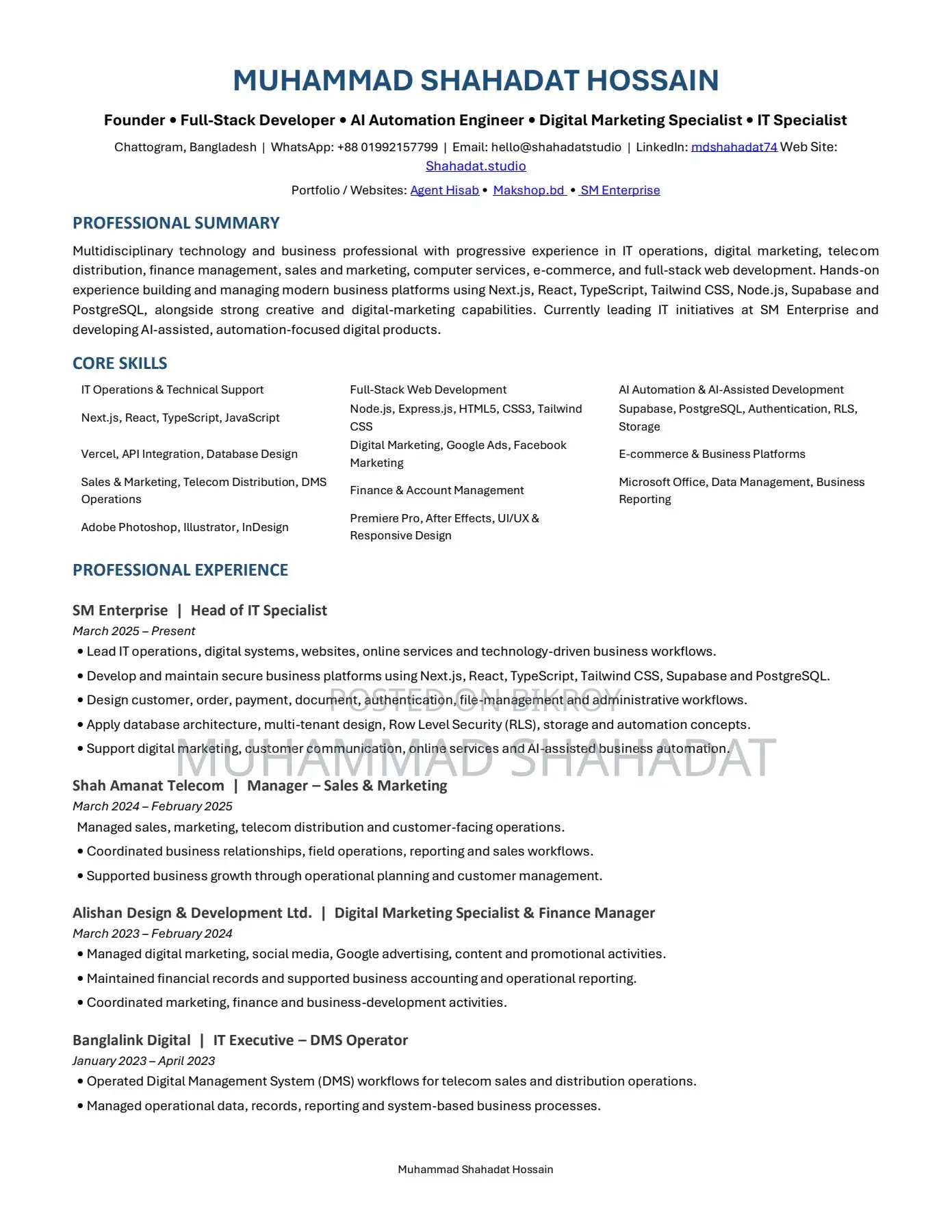 Sales Officer