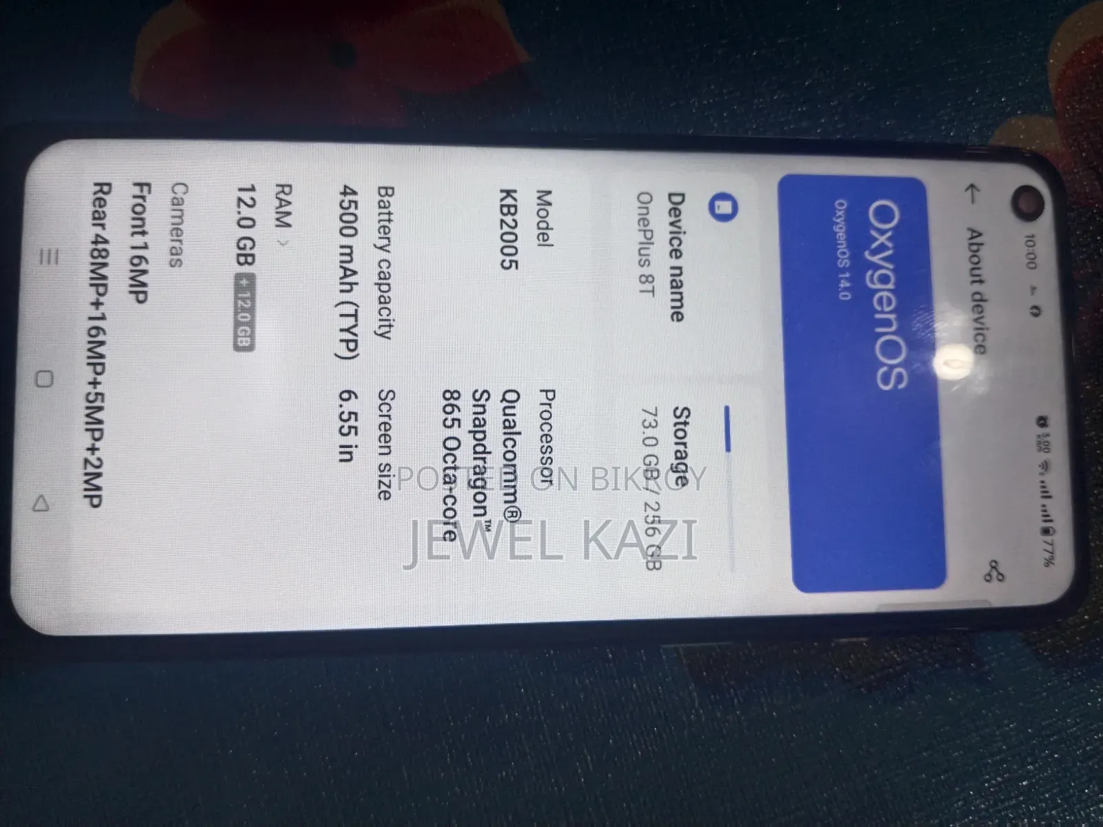 OnePlus 8T 256 GB Blue