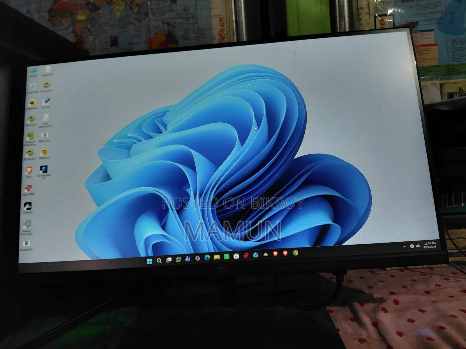 ডেস্কটপ কম্পিউটার ১২জিবি এএমডি রাইজেন ৫ এসএসডি ২৫৬জিবি