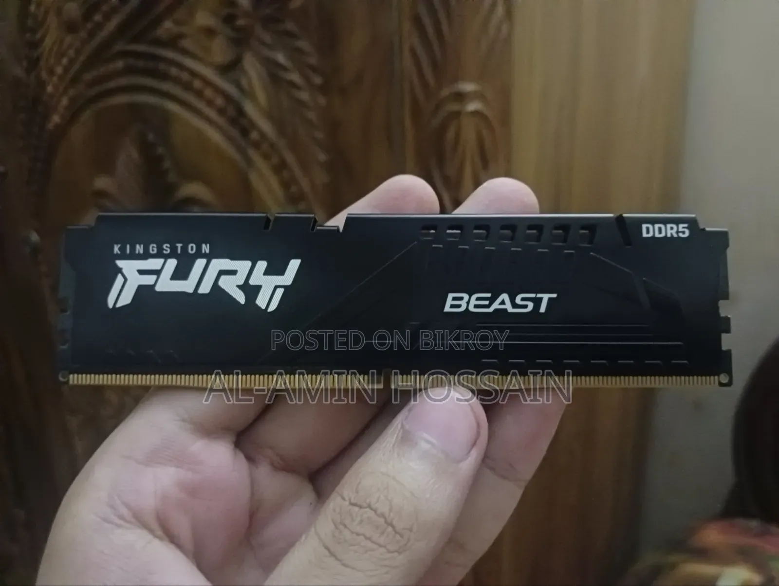Kingston 16gb Ram 6000mhz Life Time Warranty