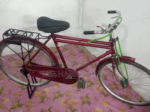 26 Inch Used Bicycle Good Condition Red Color Ready to Ride