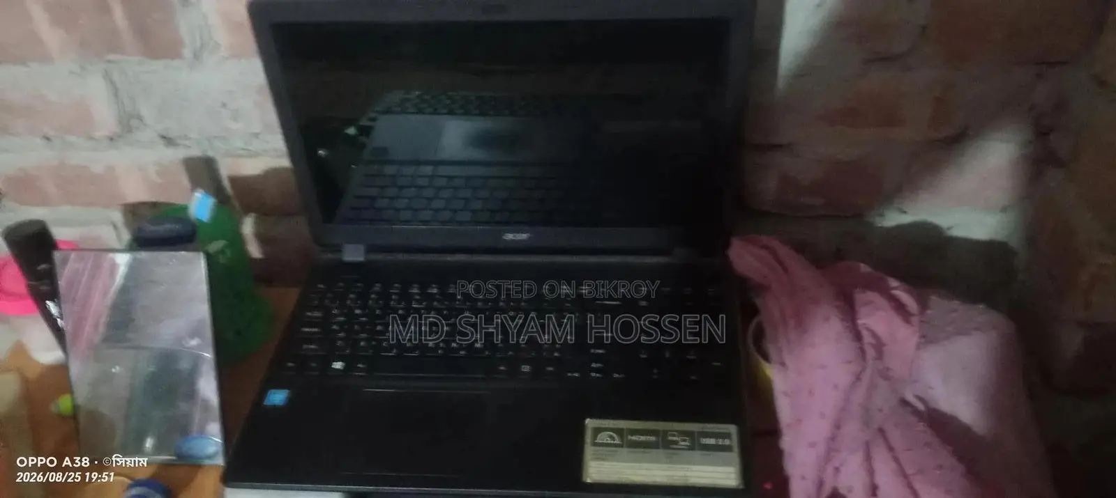Laptop Acer Aspire 15 2GB Intel Celeron HDD 500GB
