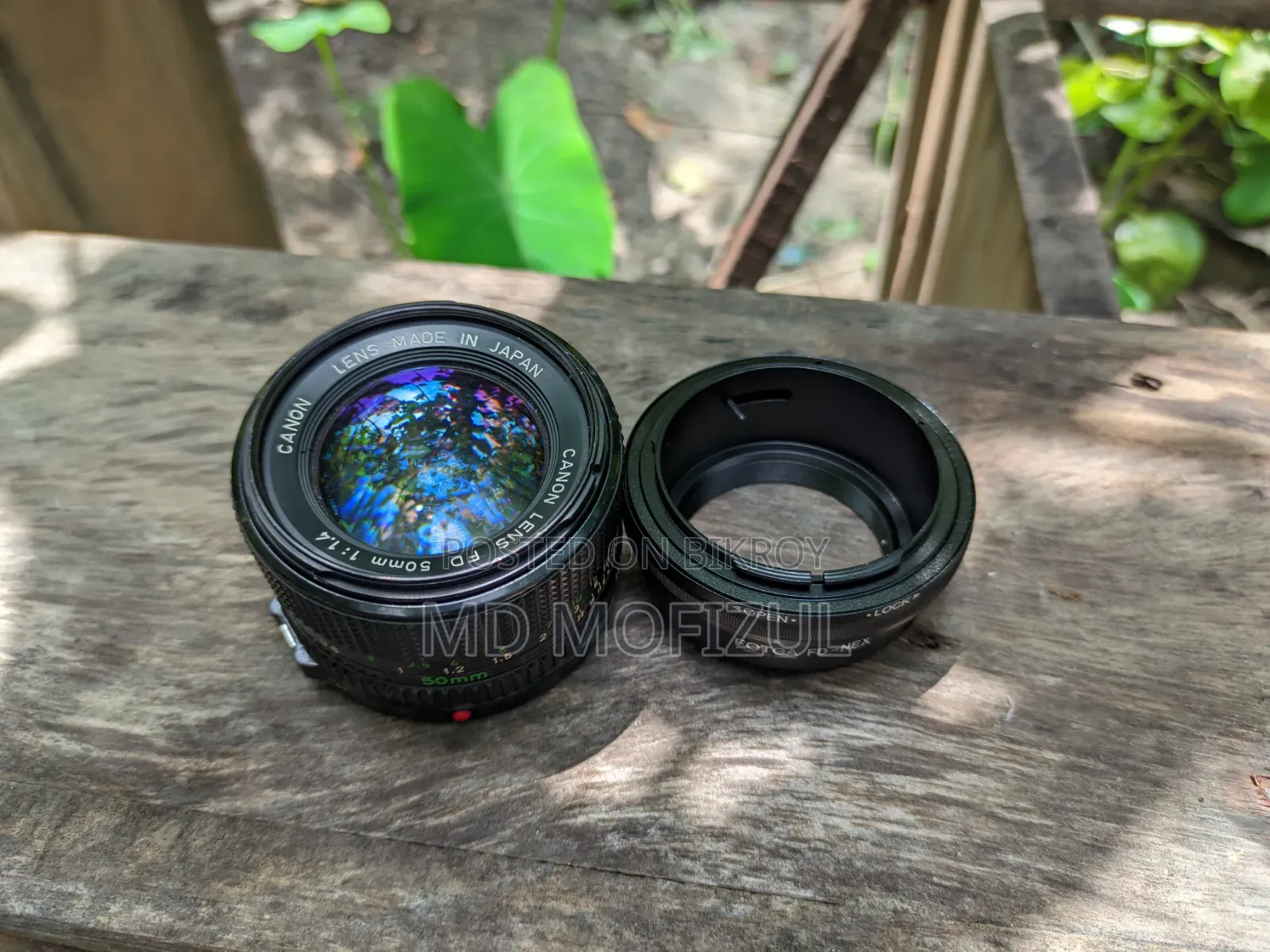 Canon Fd 50mm F1.4 Prime Lens, Sony Mount