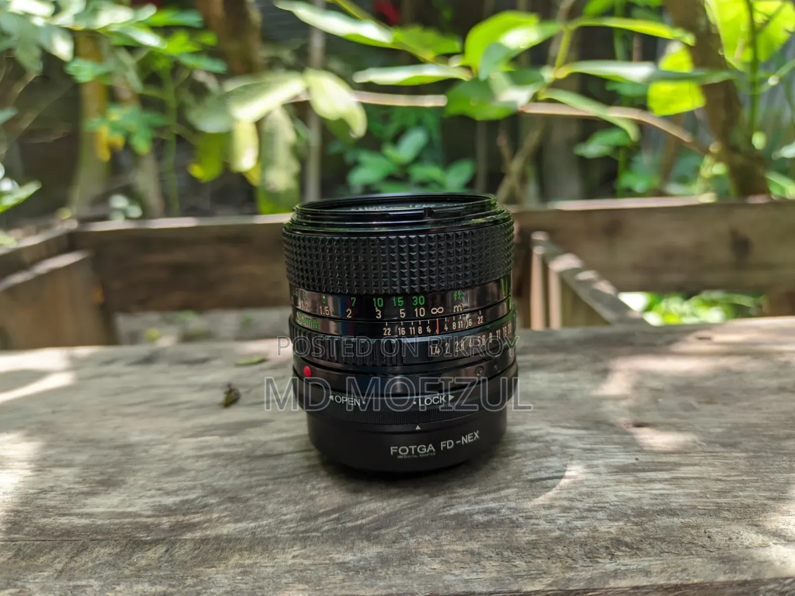 Canon Fd 50mm F1.4 Prime Lens, Sony Mount
