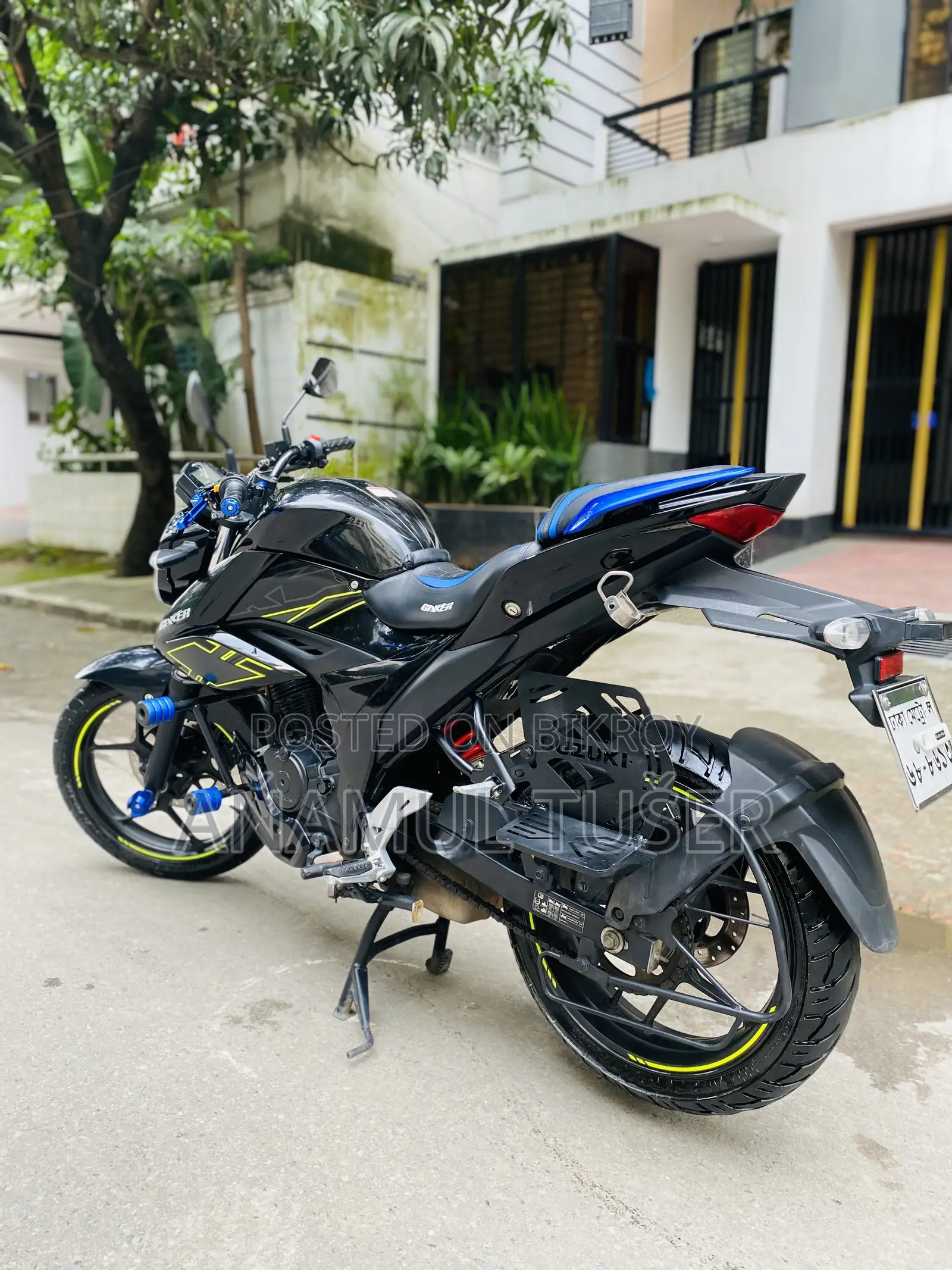 Suzuki Gixxer 2025 Black